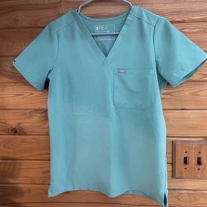 Figs jade green scrubs